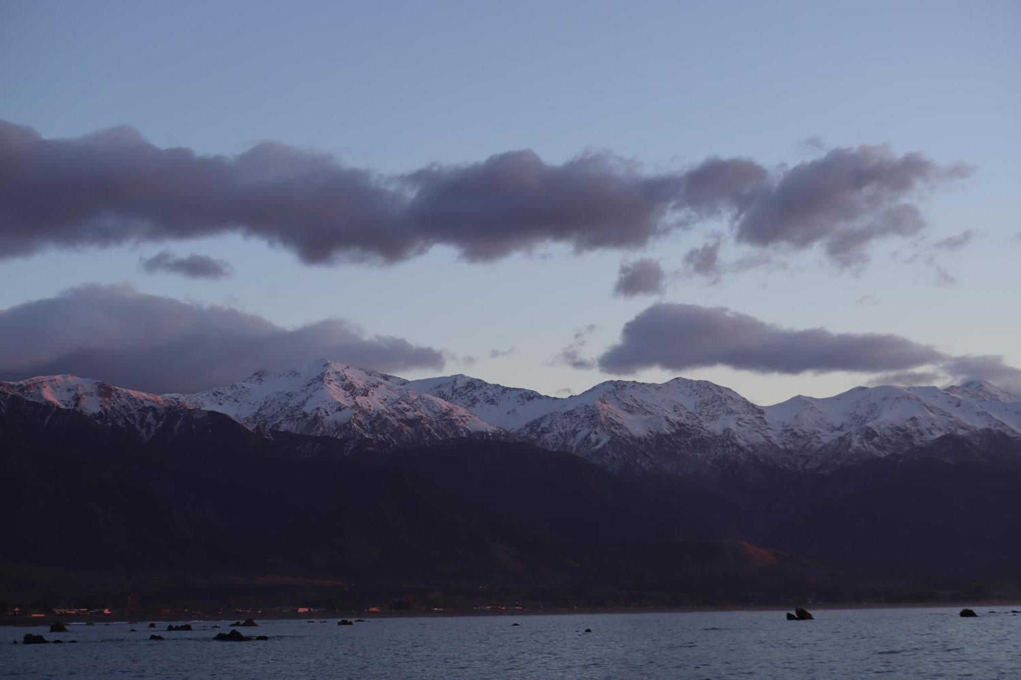 Sierra Beachfront Motel Kaikoura Dış mekan fotoğraf