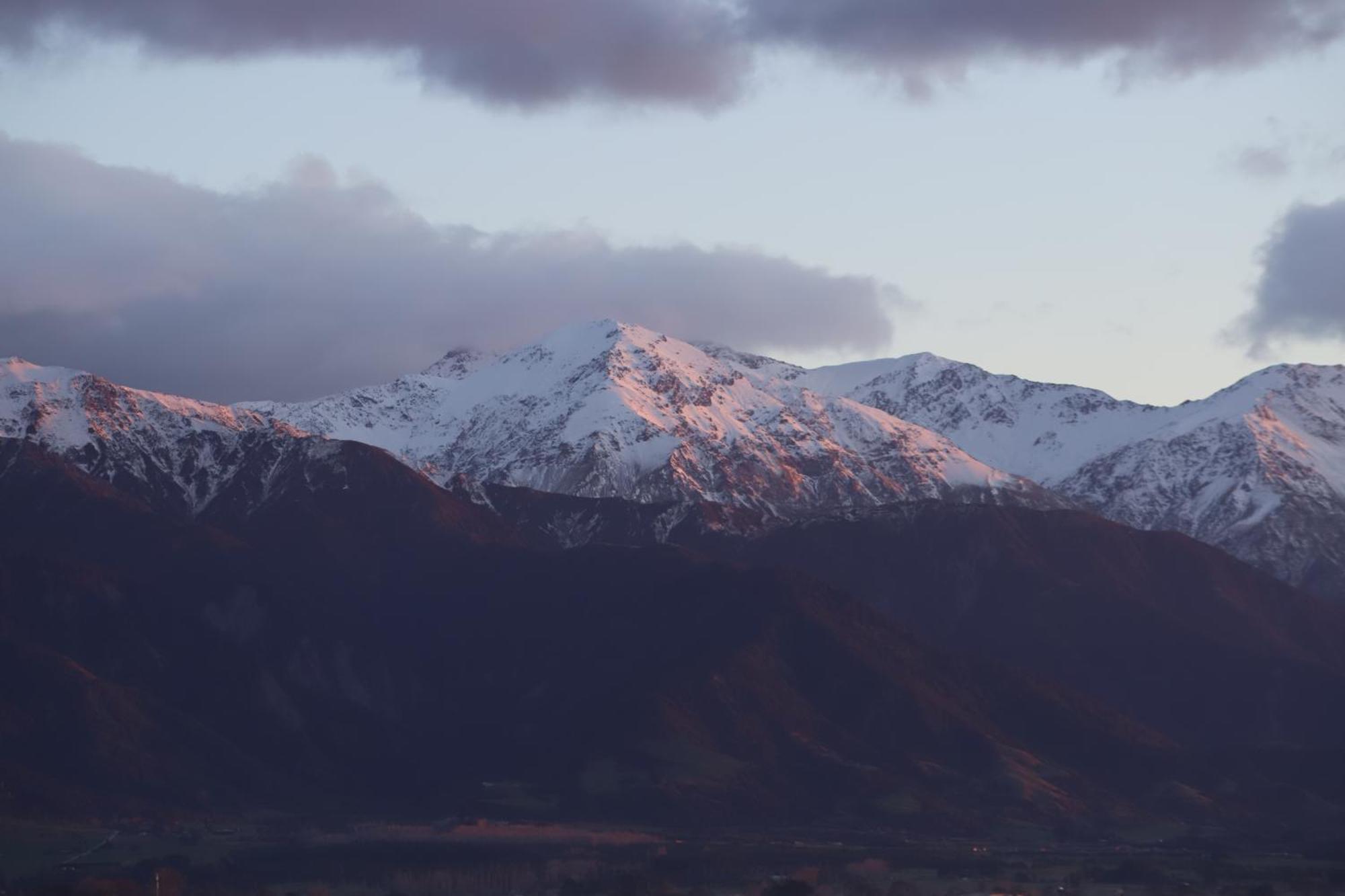 Sierra Beachfront Motel Kaikoura Dış mekan fotoğraf